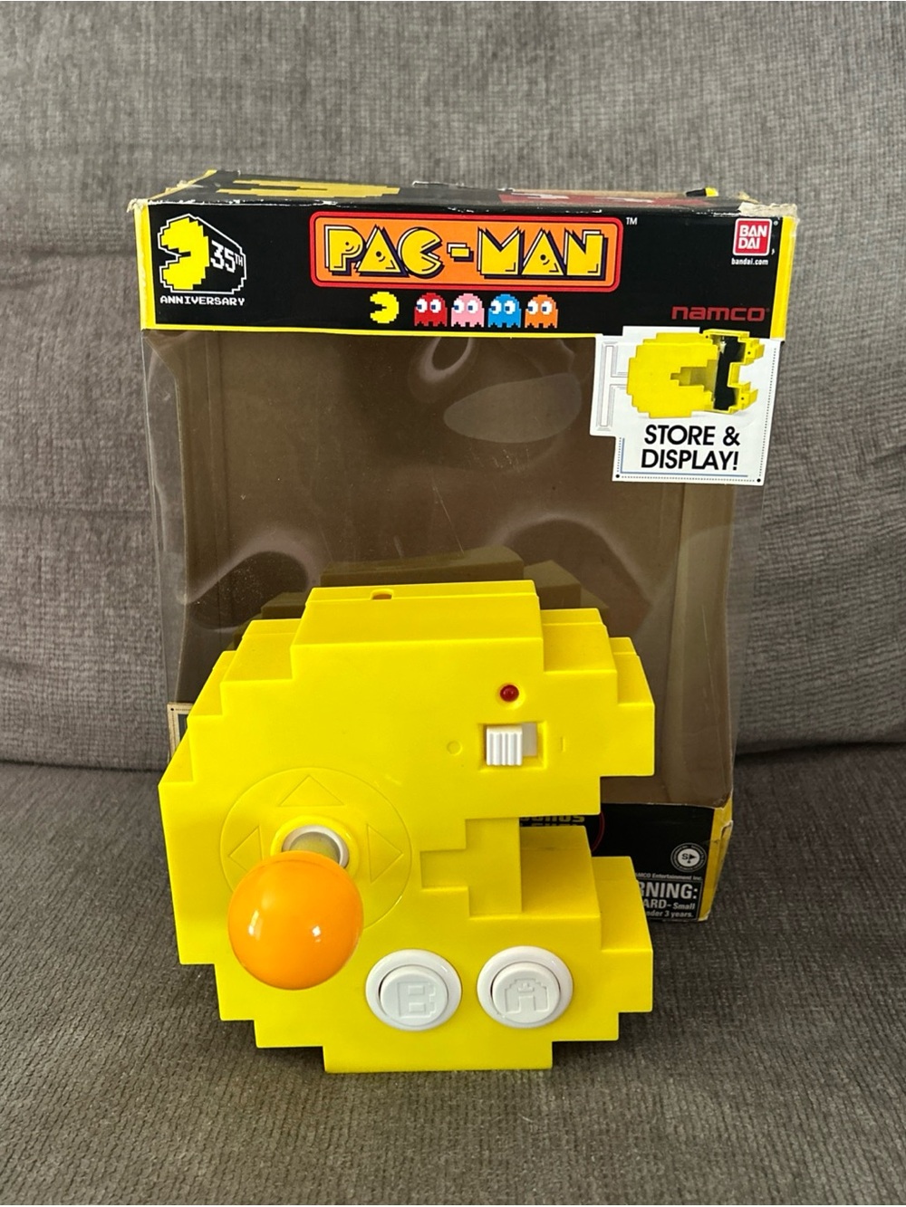 Pac-Man 12-in-1 Plug & Play TV Game Bandai Namco 2012 Tested